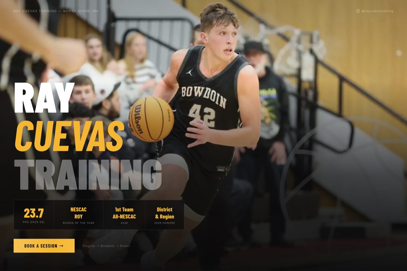 Ray Cuevo Training homepage